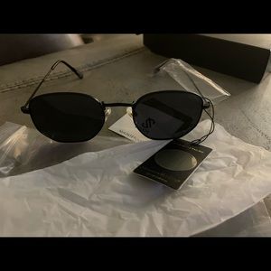 SOJOS Small Square Polarized Sunglasses for Men and Women Polygon Mirrored Lens